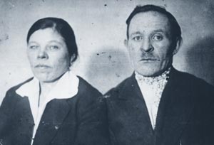 M.E. Karlov with his wife, the parents of K.M. Karlova