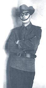 В.А.Скробан во время службы в "байконуровской" офицерской форме.  Фото начала 1970-х годов