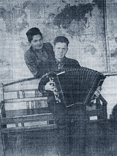 Пащенко И.Ф. с женой Ниной в послевоенные годы