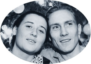 Утсал Ганс и Изабелла. Норильск, 1957 г.